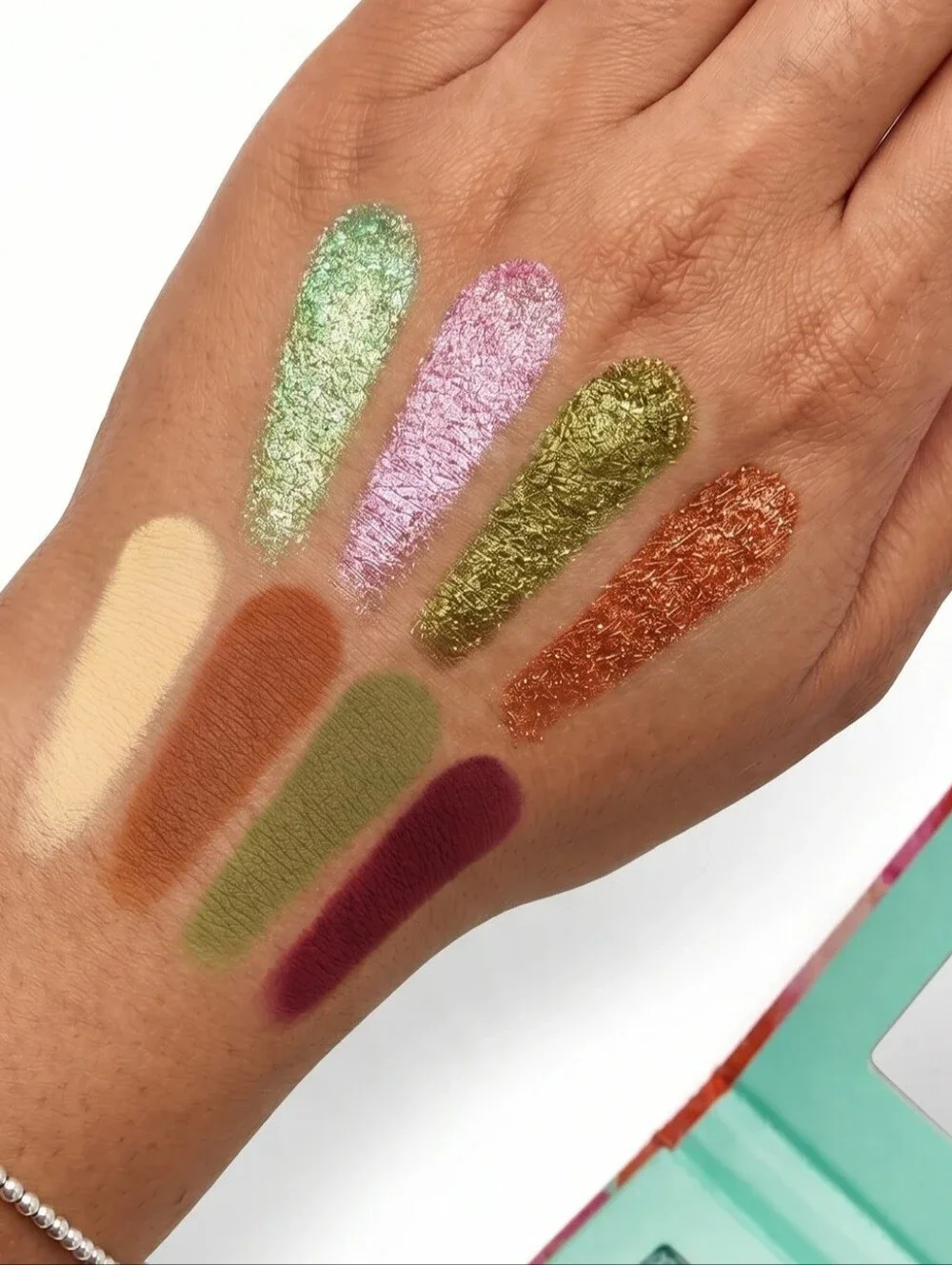 Alamar Cosmetics Princesa Del Caribe Pressed Pigment Palette New In Box